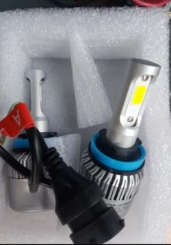 2pcs Car/Auto LED 8000LM 6500K*6 Months Warranty*Headlight Bulbs Low, High, Fog, Daytime, Luces Led, 9005, 9006, 9012, H1, H3, H7, H11, H4, 9007, H13