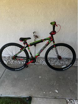 SE BIKES DBLOCKS BIG RIPPER 29” GREEN/RED CAMO