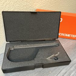 New Mitutoyo Micrometer Storage Case Only, 0-1 Inch