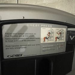 VR 3 Chest Press CYBEX
