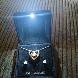 Necklace And Earrings