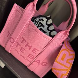 Marc Jacob Pink Tote Bag (leather, medium)