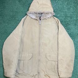 Vintage woolrich sherpa jacket
