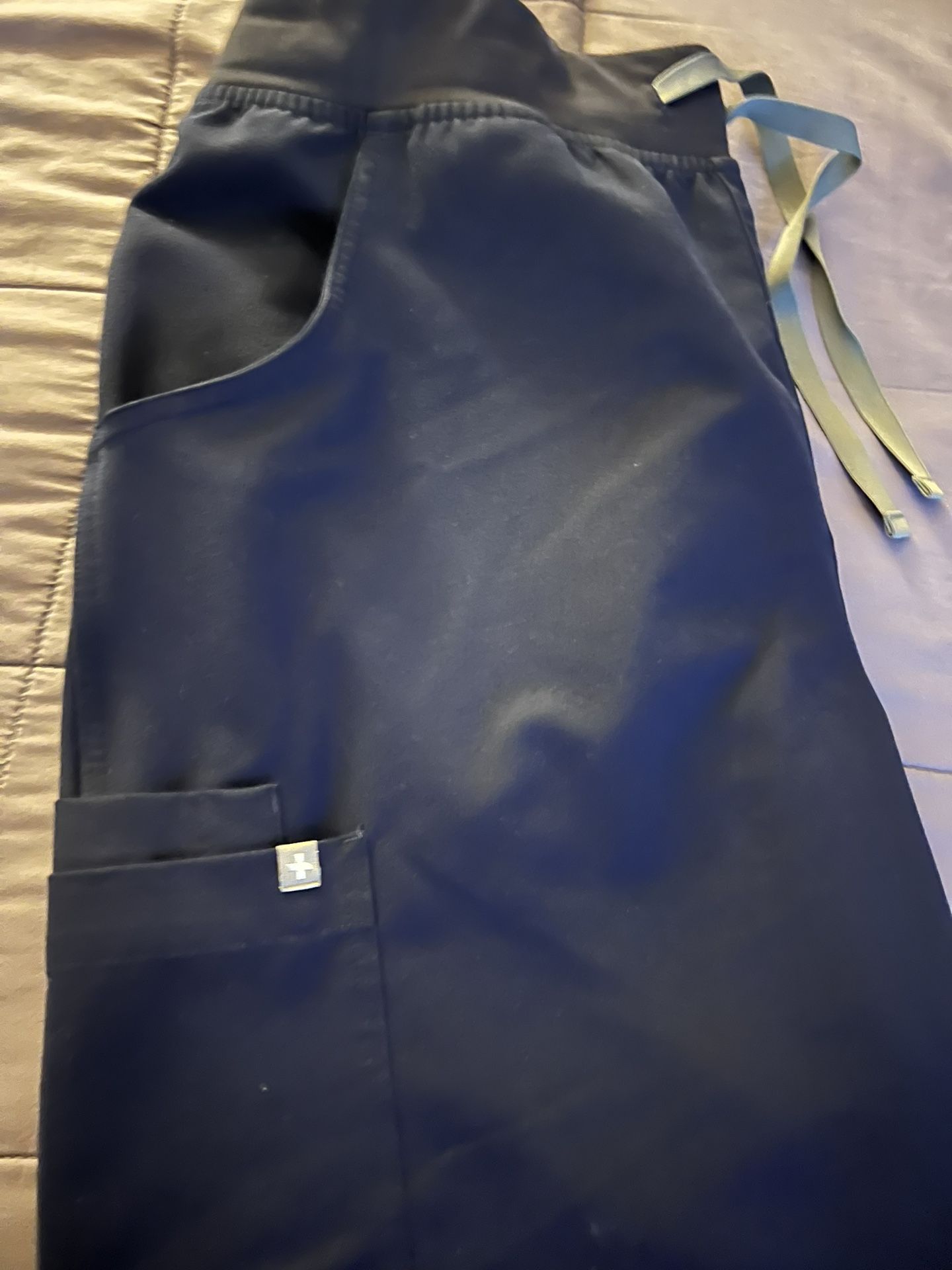 Scrub Pants Large Tall Worn Twice