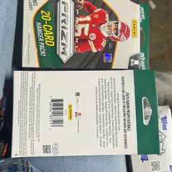 2 Prizm  Hanger Packs NFL 2025 Trading Cards 