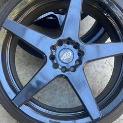 Mach Rims And Tires 20”
