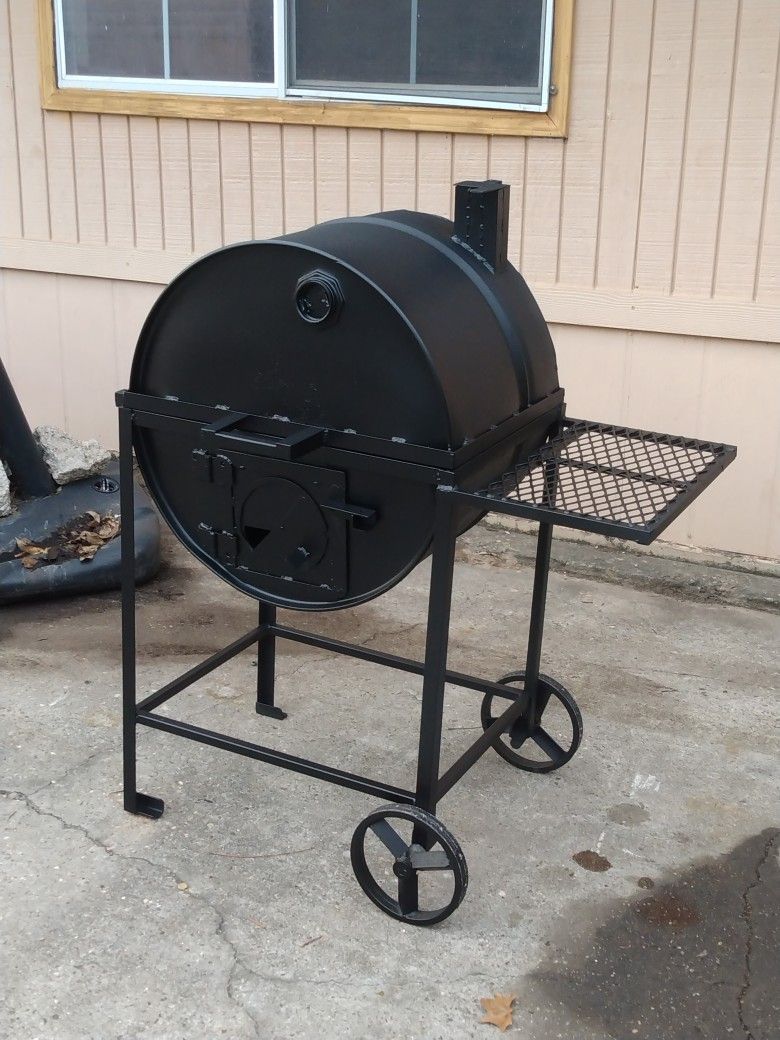 Half Barrel Bbq Grill