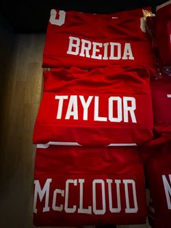 49ers signed jerseys.
