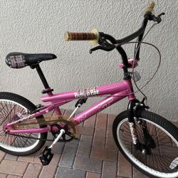 Pink Bmx Bike