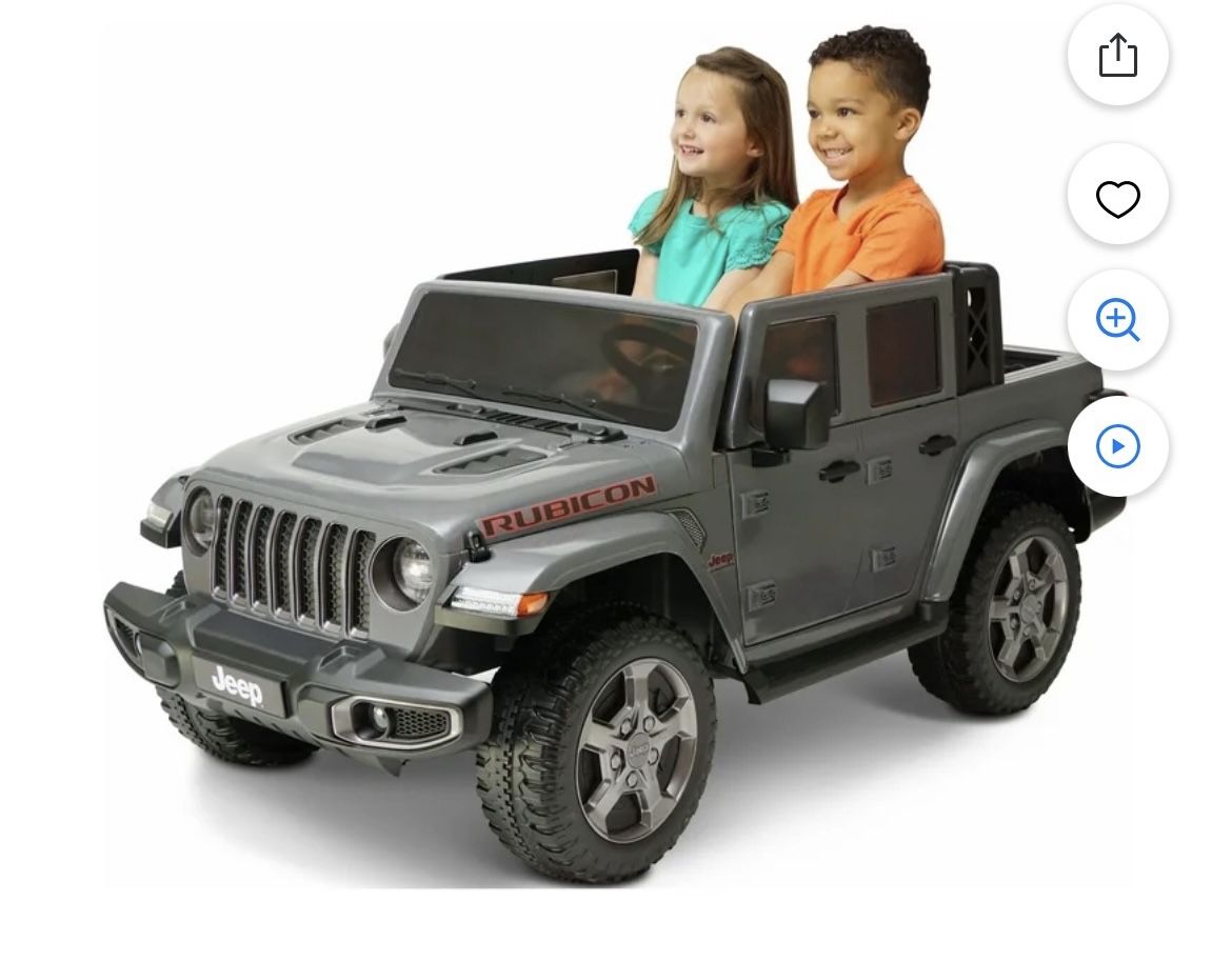 Ride On Car Jeep Gladiator Rubicon 2 Seats!