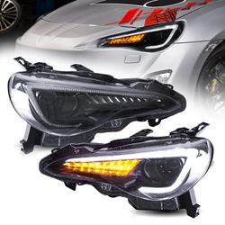 New LED Headlights For 2012–2020 Toyota 86/GT86, Subaru Brz, Scion Frs