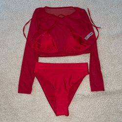 Bikini and cover up