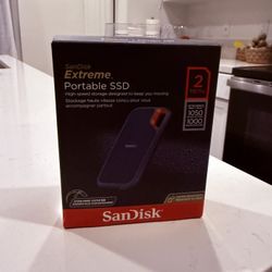 Sandisk Extreme Portable SSD 2TB