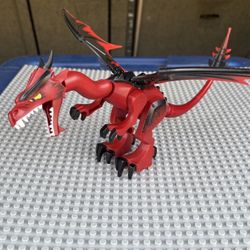 Lego Fantasy Era Red And Black Dragon 