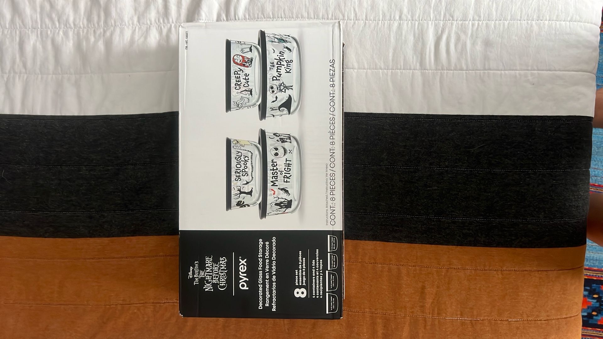 Nightmare Before Christmas Pyrex Set