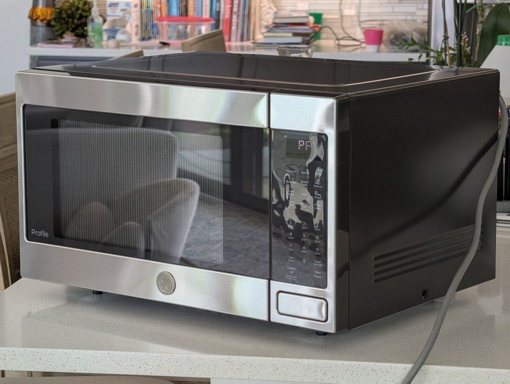 GE Profile Microwave Oven 1.5 Cu ft w/ Convection Bake PEB9159SJ2SS and PEB9159SJSS 