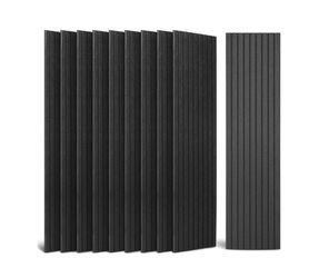 5545: New Acoustic Panels, 48" X 12" X 0.35", Black, 10 Pack
Soundproof Wall Panels, Self Adhesive, High Density Sound Absorbing, Acoustic Treatment f