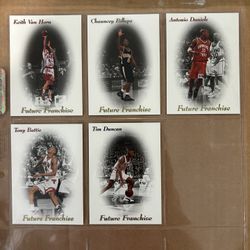 “Genuine Article”  Insert Set.  Future Franchise:  (#FF1-#FF5). NM/M!!!😎