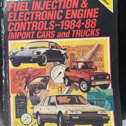 1988 Chiltons Fuel Injection & Electronic Engine Controls 1(contact info removed) Imports