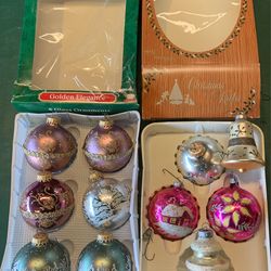 Vintage Christmas Ornaments 