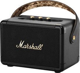 Marshall Kilburn II Portable Bluetooth Speaker - Black and Brass | High-Quality Sound and Style