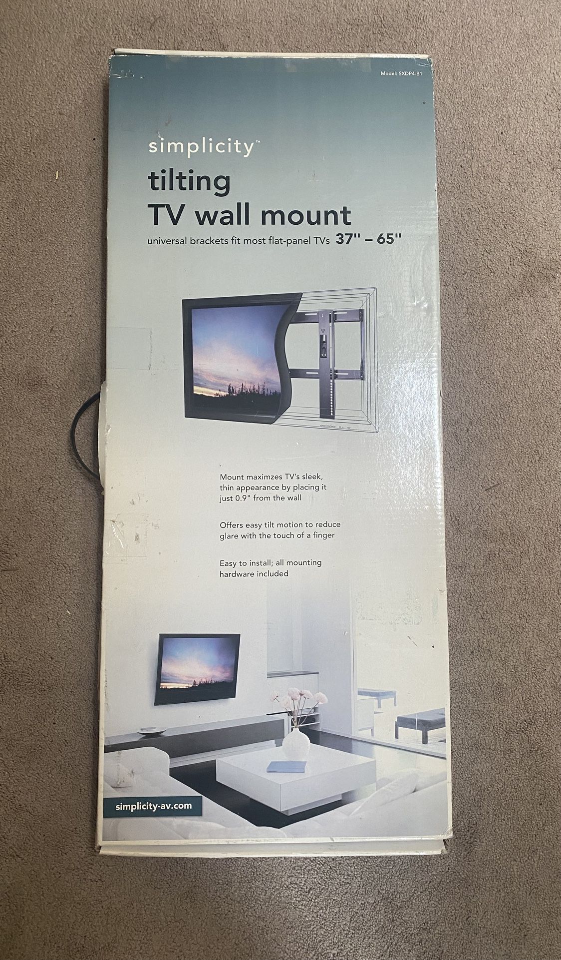 Tilted TV Wall Mount