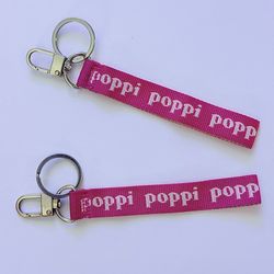 Set of 2 ‘poppi’ keychains