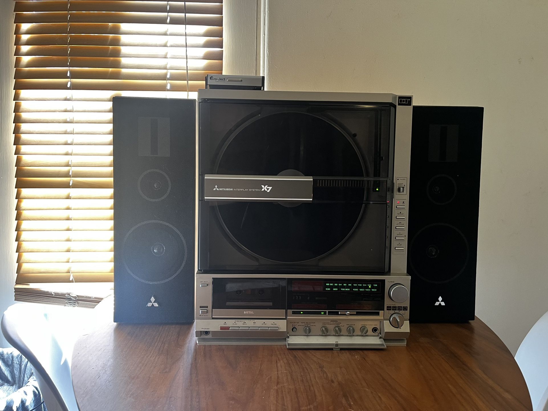 Mitsubishi Upright Record Player