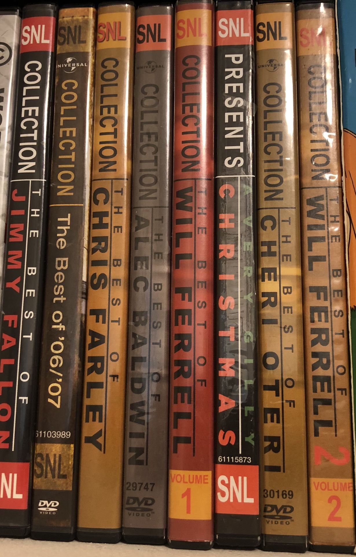 SNL DVDS