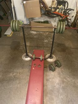 Old school bench press for sale hotsell