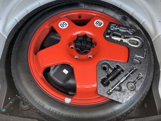 BENTLEY CONTINENTAL GT GTC 05-09 SPARE TIRE/ TOOLS/ SPARE TIRE HOLD DOWN SCREW