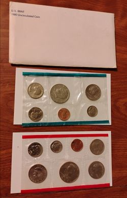 1980 U.S. Mint Uncirculated Coin Set