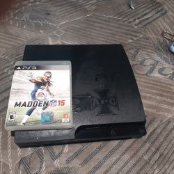 Ps3 Only Consola Y Un Juego No Cables No Control Trabaja AL 100%