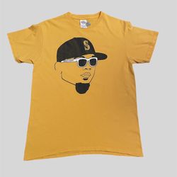 Seattle Mariners King Felix Hernandez vintage MLB baseball 2000’s t shirt “Kings Court” Size Medium