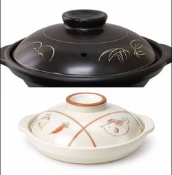 Rabbit & Carrot Oval Ceramic Pot