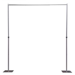 Heavy Duty Online EEI Adjustable 7’ to 12’ High & Wide Pipe and Drape Backdrop Poles Photography