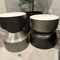 Modern Geometric CB2 End Tables