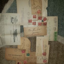 Old 1900's Stamps O.b.o
