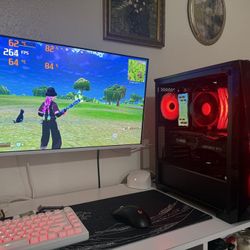 Black Gaming Pc Computer Desktop RTX 3080 / Ryzen 7 5700G