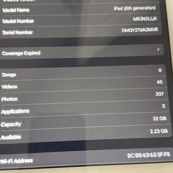 iPad 6th Gen (SEND OFFER)