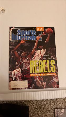 1990 Sports Illustrated NCAA Final Four UNLV Rebels Loyola Marymount Vintage Magazine