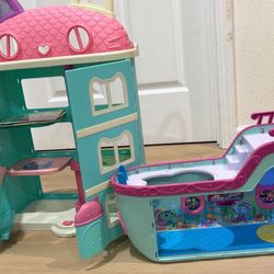 gabby's dollhouse And Cruise Ship