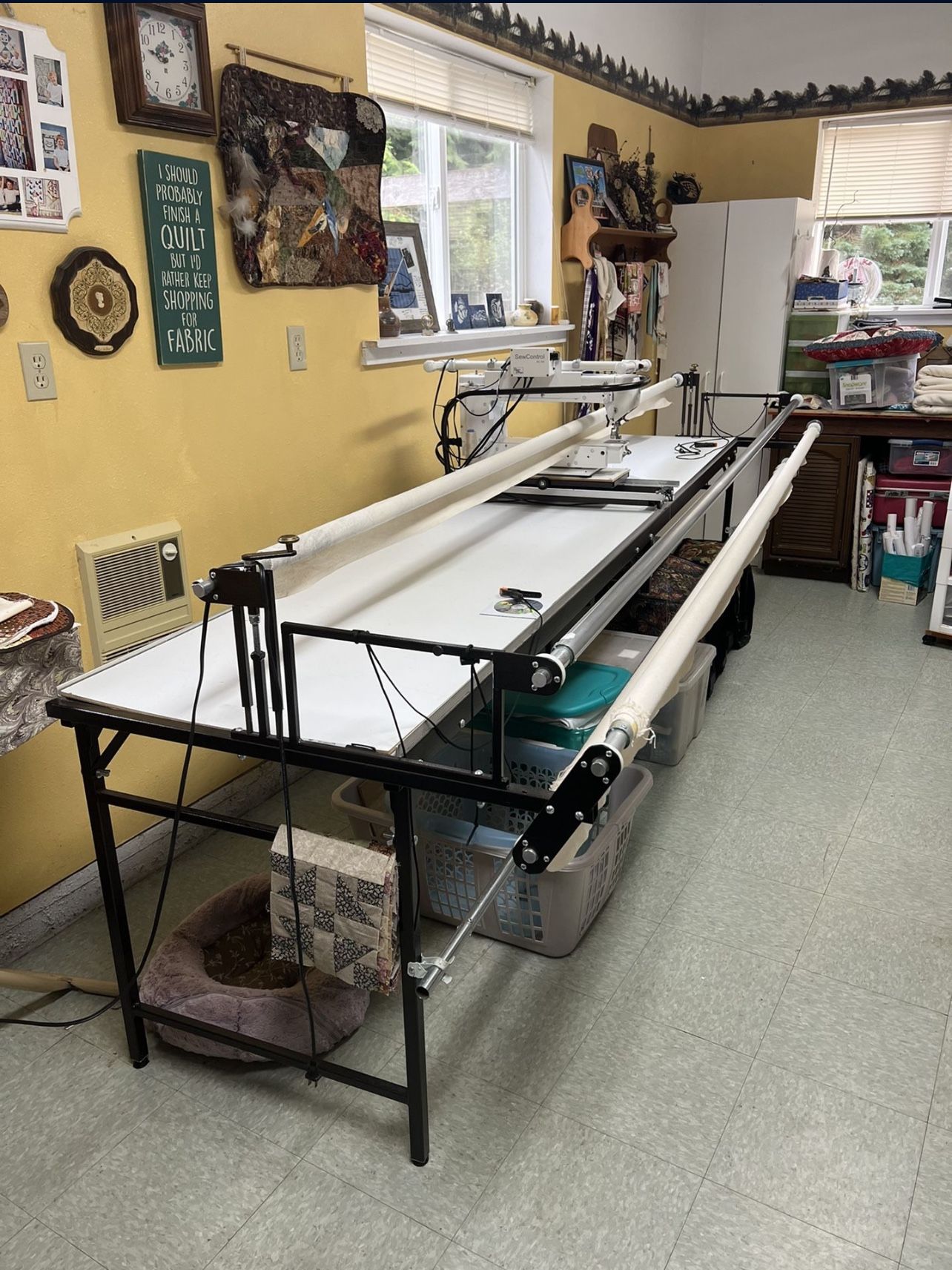 Quilting Table & Brother Machine for Sale in Buckley, WA OfferUp