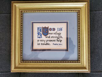 Jonathan Blocher's original calligraphy Bible verses