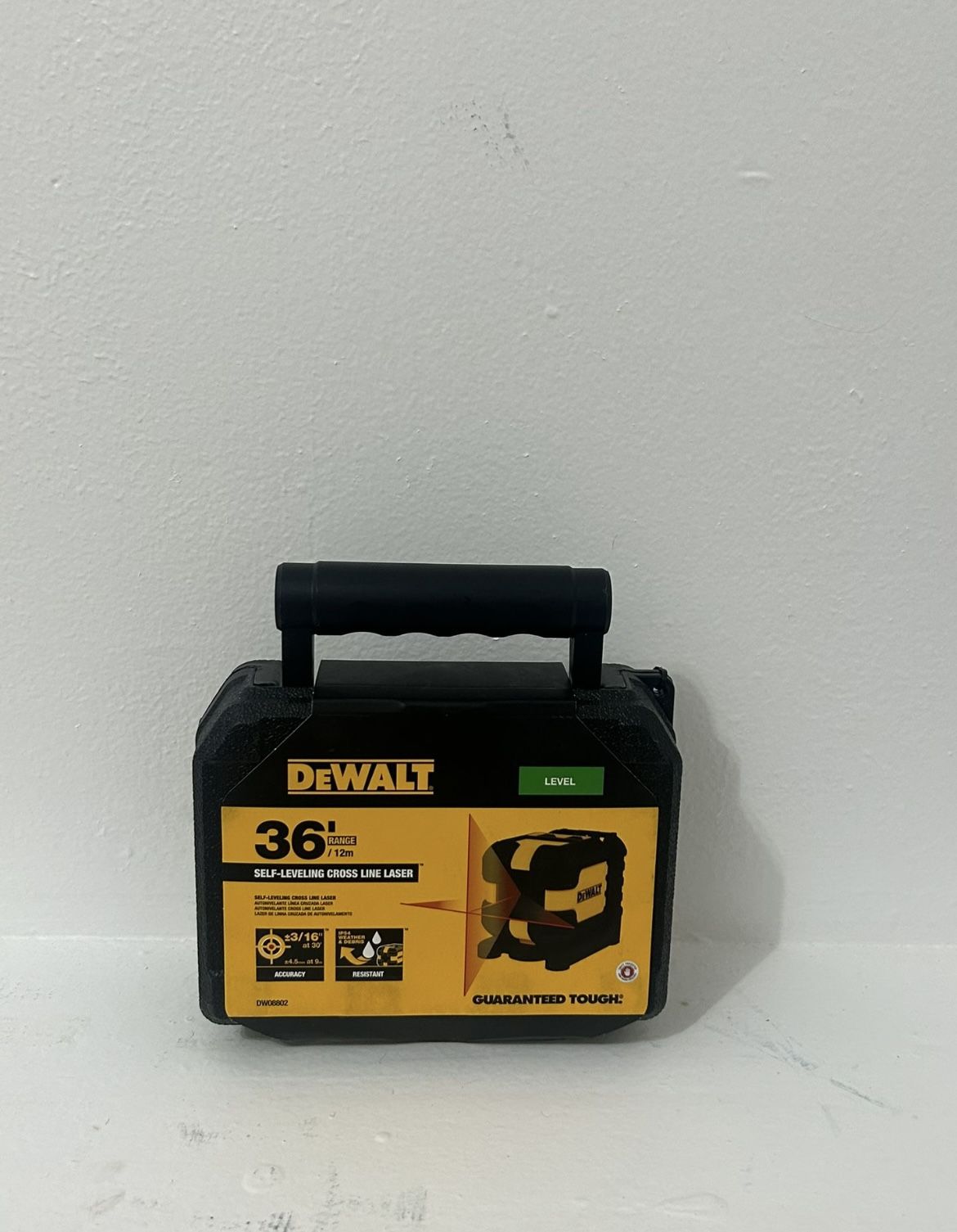 DEWALT Self Leveling Cross Line Laser