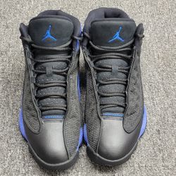 Nike Air Jordan 13 Retro Hyper Royal 2020 Men’s Size 8.5 Black Blue 414571-040