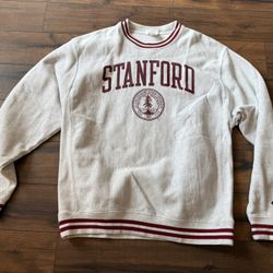 Vintage 90s Champion Reverse Weave Sweatshirt Stanford University Adult LARGE
