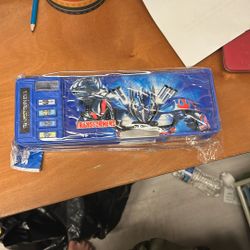 Transformer Pencil Box (never used)