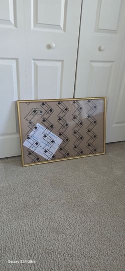 New picture frame.