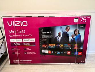 VIZIO 75” QLED 4K Smart TV - Brand New/Sealed